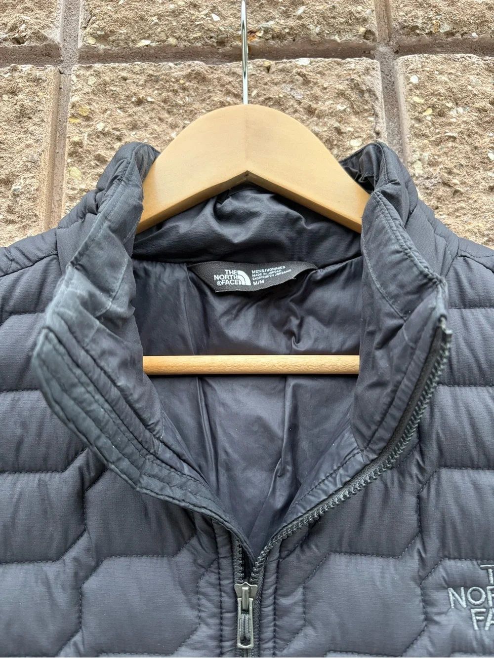 The North Face Men's Black Thermoball Quilted Insulated Vest